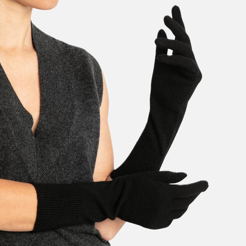 Sonya Hopkins pure cashmere gloves