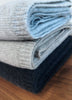 Sonya Hopkins home collection pure cashmere knitted bed blanket
