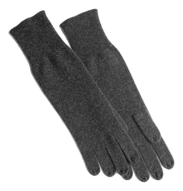 Cashmere Gloves in Dark Charcoal - sonyahopkins.com