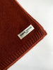 Sonya Hopkins 100% Cashmere Scarf in Rust Brown
