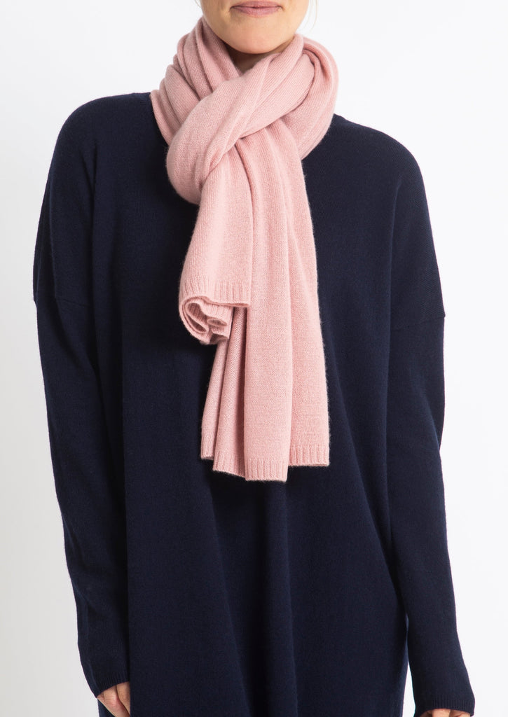 Sonya Hopkins 100% Cashmere Scarf in Rose