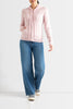 Sonya Hopkins 100% cashmere hoody in prettiest pale pink