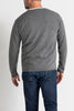 Sonya Hopkins Sydney 100% pure cashmere v-neck knit in charcoal grey marle